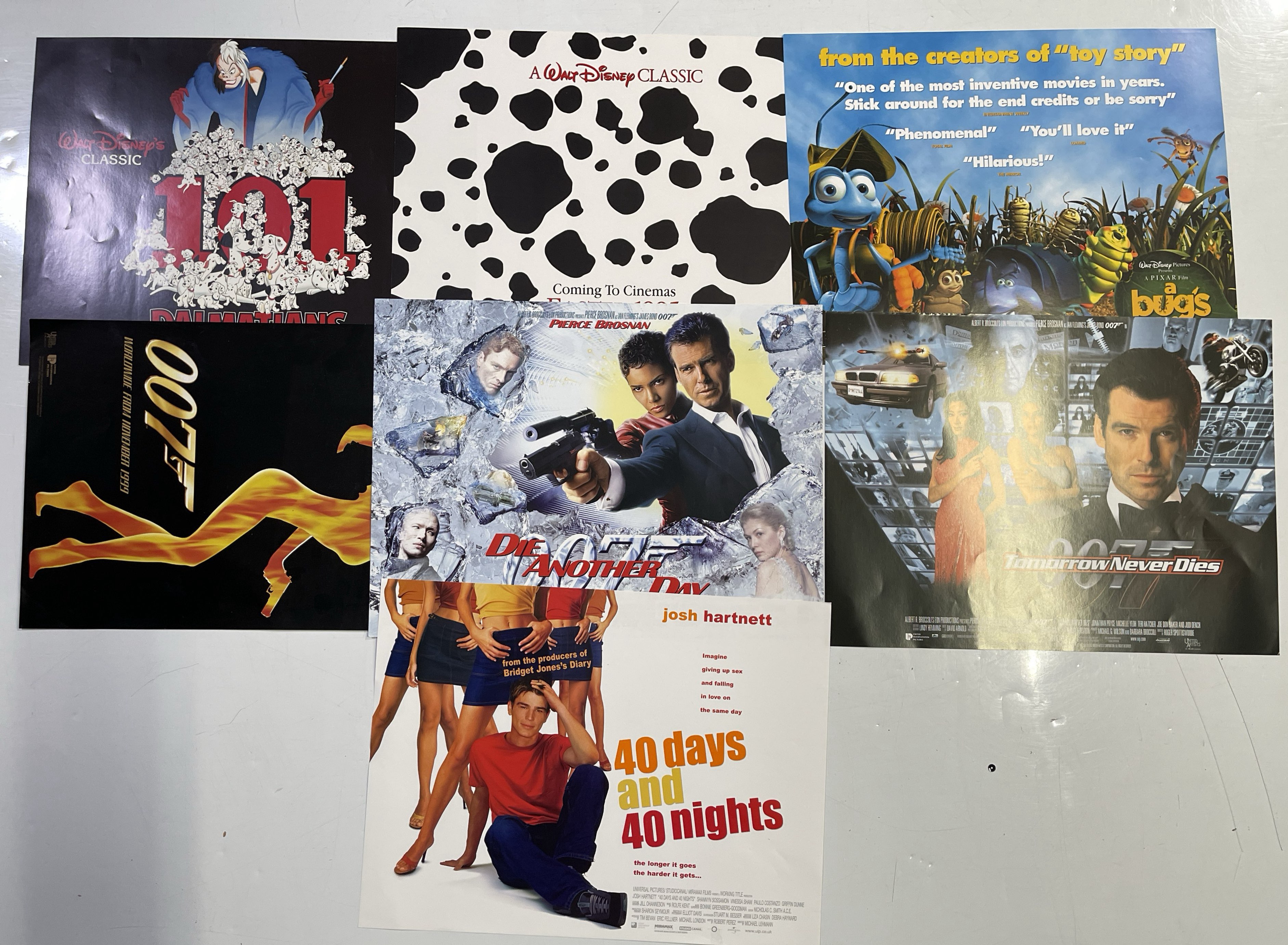 Lot 218 - LARGE COLLECTION OF 400+ MINI FILM POSTERS.