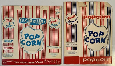 Lot 566 - THE SEX PISTOLS - RARE ORIGINAL 'WHO KILLED BAMBI' PROMOTIONAL POPCORN BOX.