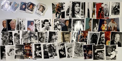 Lot 249 - LARGE FILM AND TV STILLS / SOAP STAR AUTOGRAPH COLLECTION.