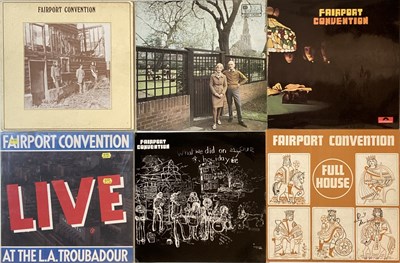 Lot 772 - FAIRPORT CONVENTION AND RELATED - LPs