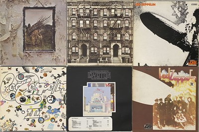 Lot 1093 - LED ZEPPELIN/PINK FLOYD - LPs