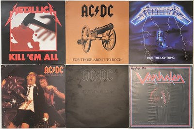 Lot 275 - HEAVY ROCK & METAL - LP/ 12" COLLECTION