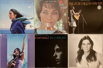 Lot 775 - JONI MITCHELL/ JUDY COLLINS/ JOAN BAEZ - LPs