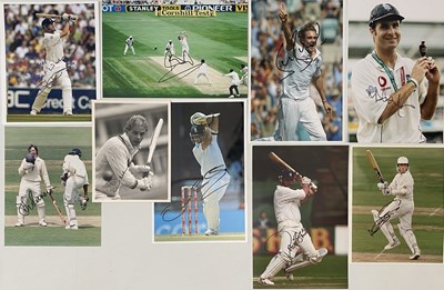 Lot 376 - CRICKET MEMORABILIA - SIGNED PHOTOGRAPHS.