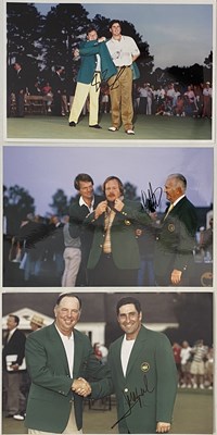 Lot 371 - GOLF MEMORABILIA - SIGNED PHOTOGRAPHS INC RYDER CUP TEAMS.