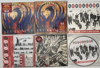 Lot 300 - THE LEVELLERS - LP/ 12"/ BOX SET COLLECTION (INC SIGNED)