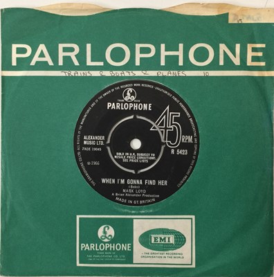 Lot 302 - MARK LOYD - WHEN I'M GONNA FIND HER/ WHEN EVENING FALLS 7" (SOUL - PARLOPHONE - R5423)