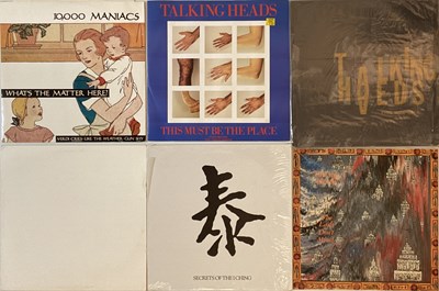 Lot 777 - TALKING HEADS/ 10,000 MANIACS - LPs