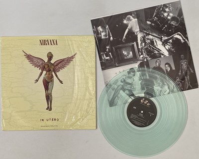 Lot 311 - NIRVANA - IN UTERO LP (US CLEAR VINYL - GEFFEN DGC-24607)