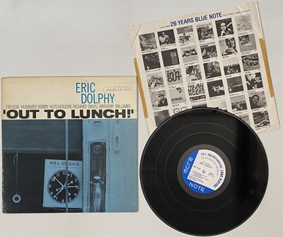 Lot 313 - ERIC DOLPHY - OUT TO LUNCH LP (US MONO ORIGINAL - BLUE NOTE - BLP BLP 4163)