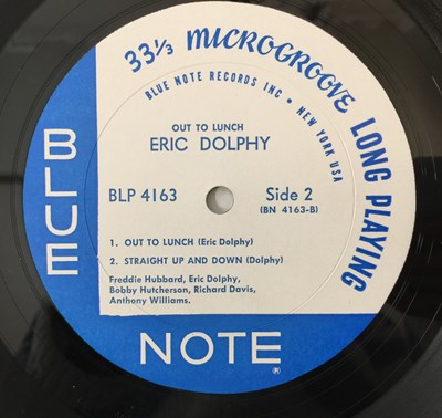 Lot 313 - ERIC DOLPHY - OUT TO LUNCH LP (US MONO ORIGINAL - BLUE NOTE - BLP BLP 4163)