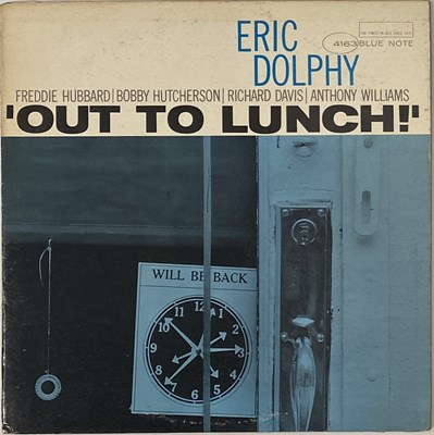 Lot 313 - ERIC DOLPHY - OUT TO LUNCH LP (US MONO ORIGINAL - BLUE NOTE - BLP BLP 4163)