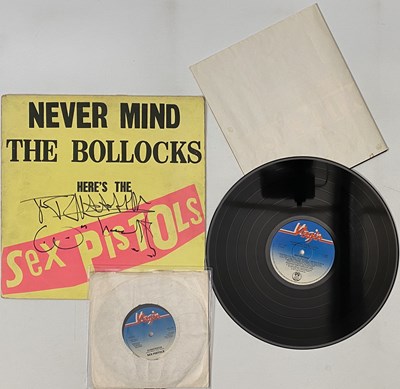 Lot 314 - SEX PISTOLS - NEVER MIND THE BOLLOCKS LP (COMPLETE ORIGINAL COPY WITH POSTER AND 7" - 'SPOTS 001')