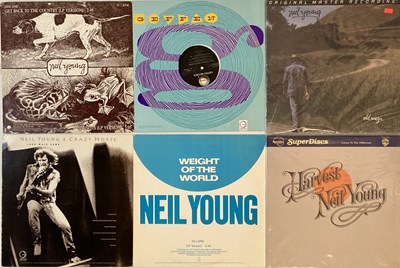 Lot 779 - NEIL YOUNG - LPs & 12" PROMOS