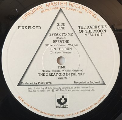 Lot 780 - PINK FLOYD - AUDIOPHILE LPs