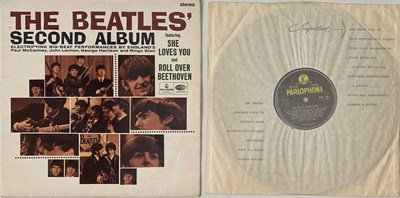 Lot 332 - THE BEATLES - THE BEATLES SECOND ALBUM LP (EU STEREO EXPORT PRESSING - CPCS 103)