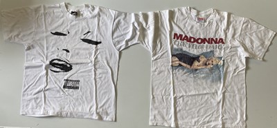 Lot 169 - MADONNA - T SHIRT/LP COLLECTION.