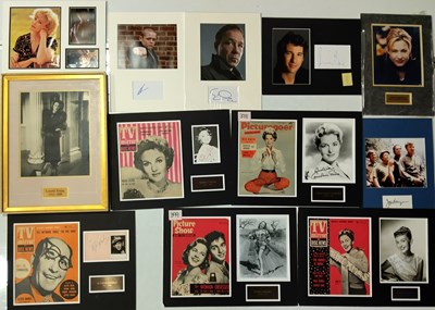 Lot 154 - 20TH CENTURY - STARS OF STAGE AND SCREEN SIGNED ITEMS