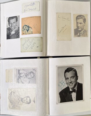 Lot 155 - EARLY 20TH C STARS - TWO ALBUMS WITH 160+ SIGNATURES.