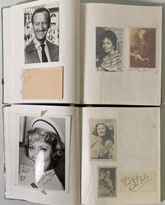 Lot 155 - EARLY 20TH C STARS - TWO ALBUMS WITH 160+ SIGNATURES.