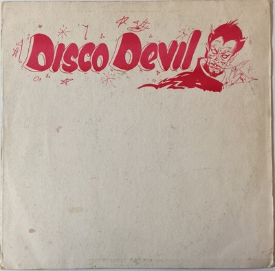 Lot 248 - LEE PERRY & THE FULL EXPERIENCES - DISCO DEVIL 12'' (ORIGINAL JAMAICAN RED PRINTED SLEEVE - UPSETTER RECORDS 931)