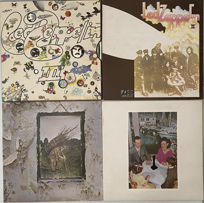 Lot 339 - LED ZEPPELIN - LP PACK (INC UK PLUM/ RED ATLANTICS)