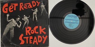 Lot 342 - VARIOUS - GET READY ROCK STEADY LP (UK COXSONE - CSL 8007)