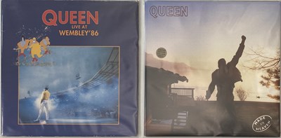 Lot 249 - QUEEN - MADE IN HEAVEN/ LIVE AT WEMBLEY '86 LP RARITIES PACK