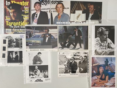 Lot 251 - QUENTIN TARANTINO - MEMORABILIA INC CAST SIGNED ITEMS.