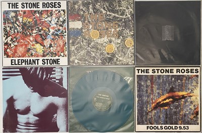 Lot 214 - MANCHESTER ICONS (JOY DIVISION/STONE ROSES/SMITHS) - LPs/12"