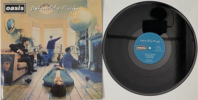 Lot 178 - OASIS - DEFINITELY MAYBE LP (CRE LP 169 - ORIGINAL UK DAMONT PRESSING)