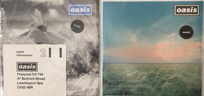 Lot 179 - OASIS - LIVE FOREVER/ WHATEVER 7" PACK