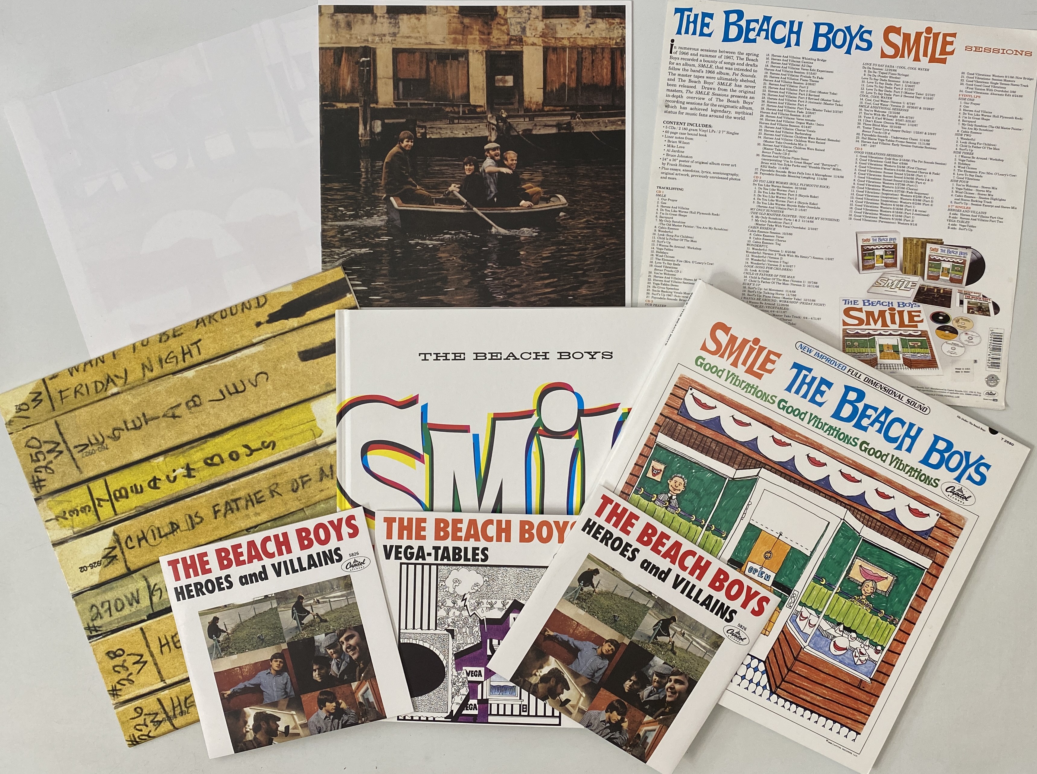 Lot 1166 - THE BEACH BOYS - SMILE BOX SET (509990