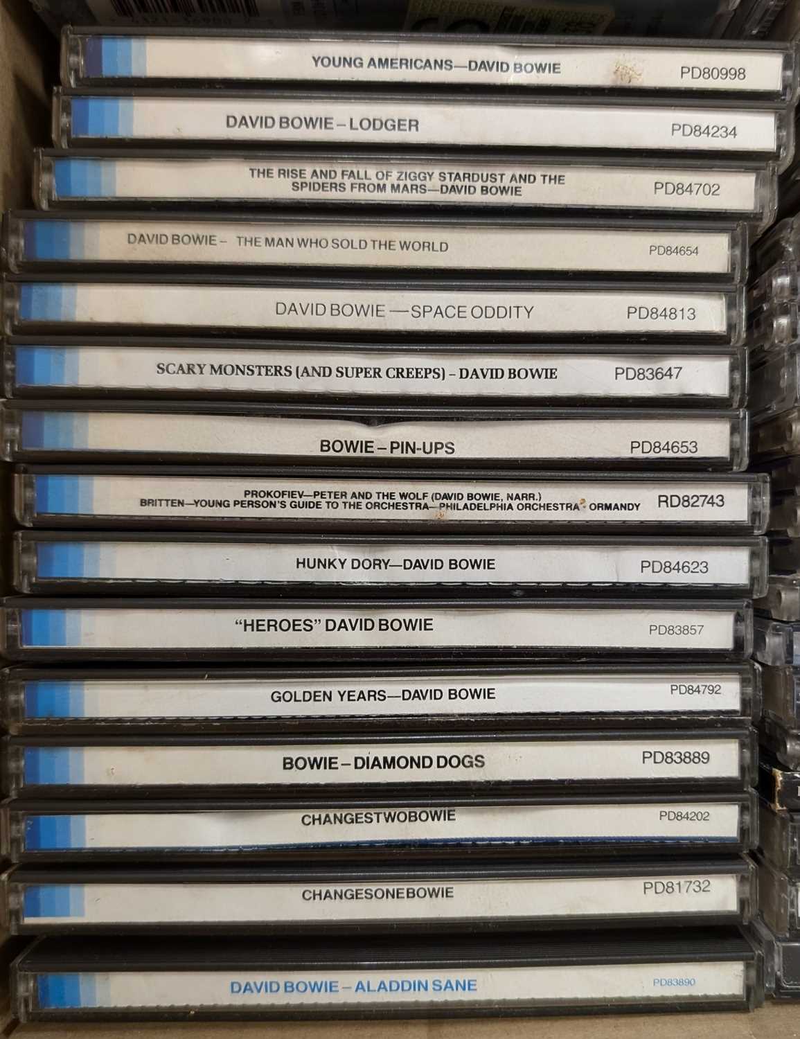 Lot 1167 - DAVID BOWIE - CD / CASSETTE COLLECTION