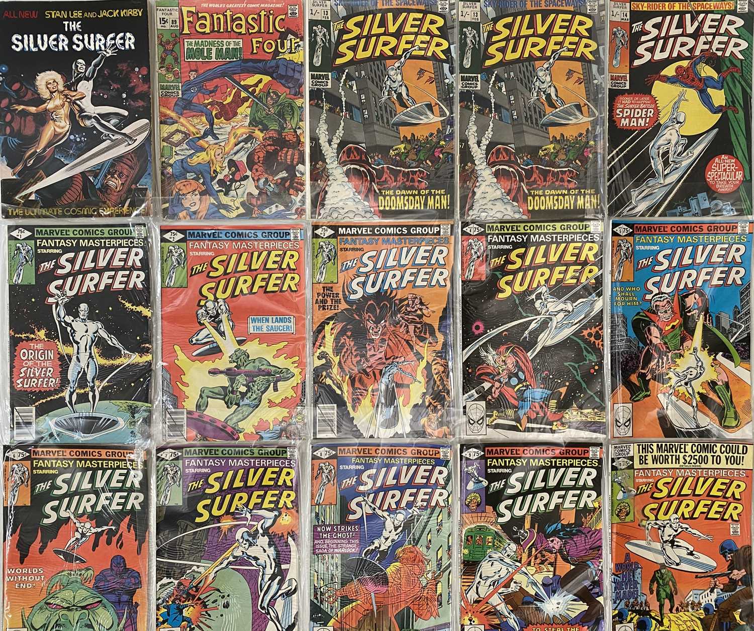 Lot 74 - MARVEL COMICS - THE SILVER SURFER.