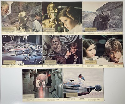 Lot 259 - STAR WARS (1977) ORIGINAL SET OF LOBBY CARDS.