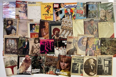 Lot 56 - VINTAGE SUNDAY TIMES MAGAZINES.