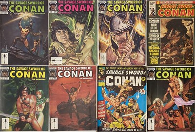 Lot 78 - THE SAVAGE & THE SWORD OF CONAN COMICS.