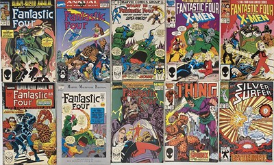 Lot 82 - FANTASTIC FOUR & RELATED MARVEL COMICS (FANTASTIC FOUR, THE THING, SILVER SURFER).