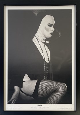 Lot 555 - PUNK INTEREST - THE DAMNED - DANCING NUN ON STAGE, 1982.