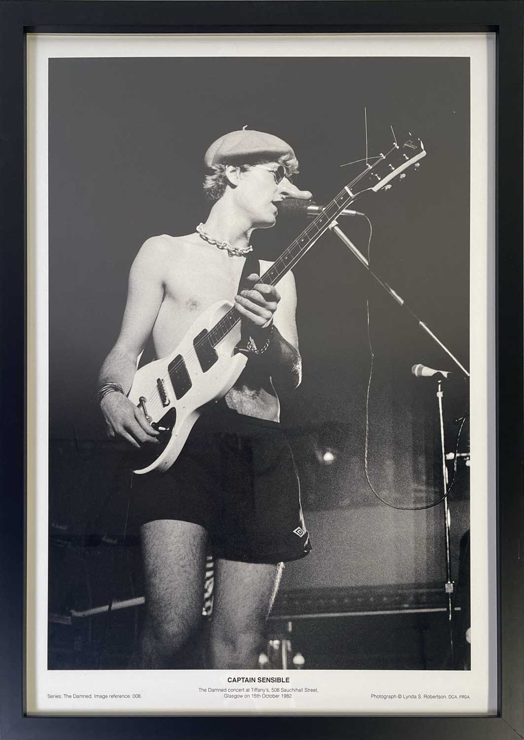 Lot 556 - PUNK INTEREST - THE DAMNED - CAPTAIN