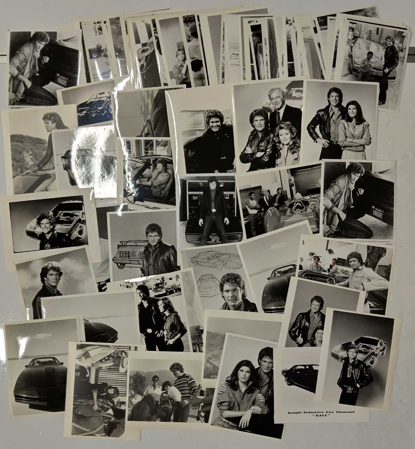 Lot 292 - KNIGHT RIDER - LARGE COLLECTION OF PRESS PHOTOGRAPHS.