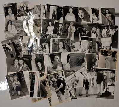 Lot 295 - JANE SEYMOUR - LARGE COLLECTION OF PRESS PHOTOGRAPHS.