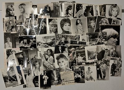 Lot 300 - JOANNA LUMLEY - LARGE COLLECTION OF PRESS PHOTOGRAPHS.