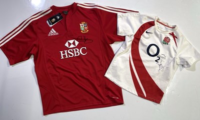 Lot 380 - RUGBY MEMORABILIA - SIGNED SHIRTS