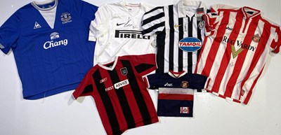 Lot 413 - FOOTBALL MEMORABILIA - SIGNED SHIRTS.