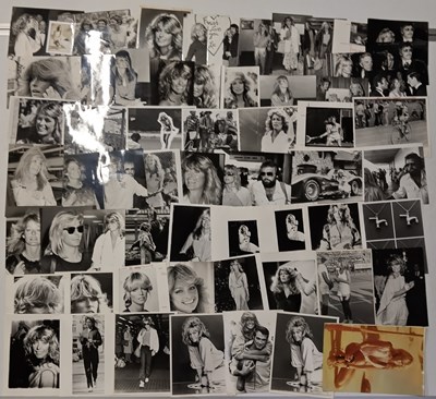 Lot 304 - FARRAH FAWCETT - LARGE COLLECTION OF PRESS PHOTOGRAPHS.