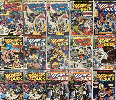 Lot 96 - HOWARD THE DUCK MARVEL COMICS.