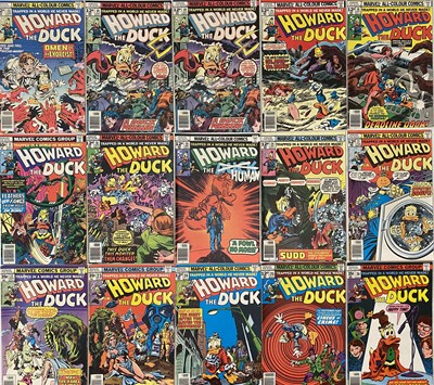 Lot 96 - HOWARD THE DUCK MARVEL COMICS.