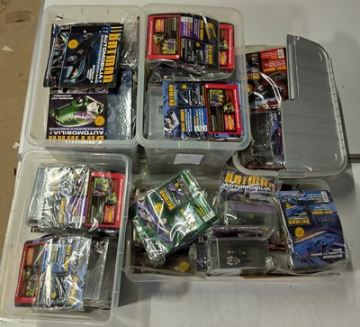 Lot 275 - BATMAN - LARGE COLLECTION OF EAGLEMOSS AUTOMOBILIA.